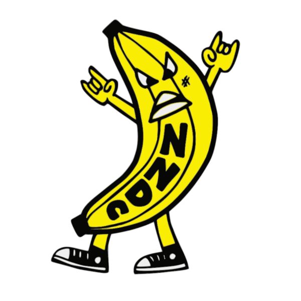 banana on tour bananaman digitees Thumbnail